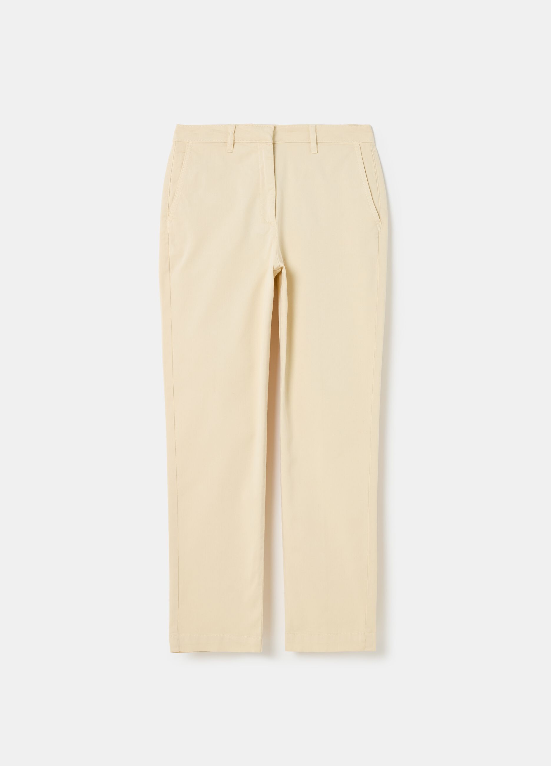 Pantalone chino in cotone stretch
