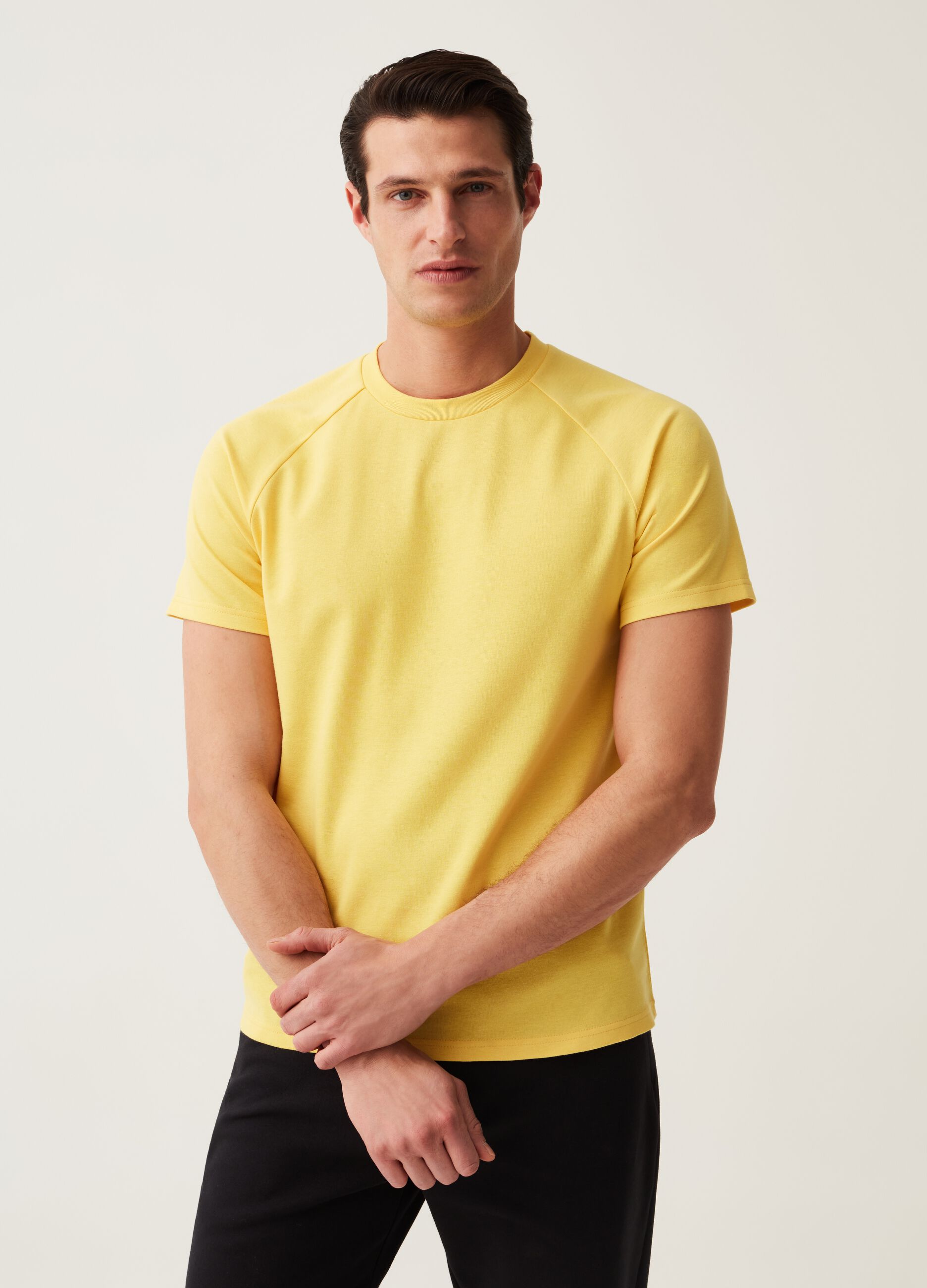 T-shirt maniche raglan in tessuto traspirante OVS Tech_0