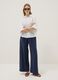 White broderie cotton shirt, regular fit_1