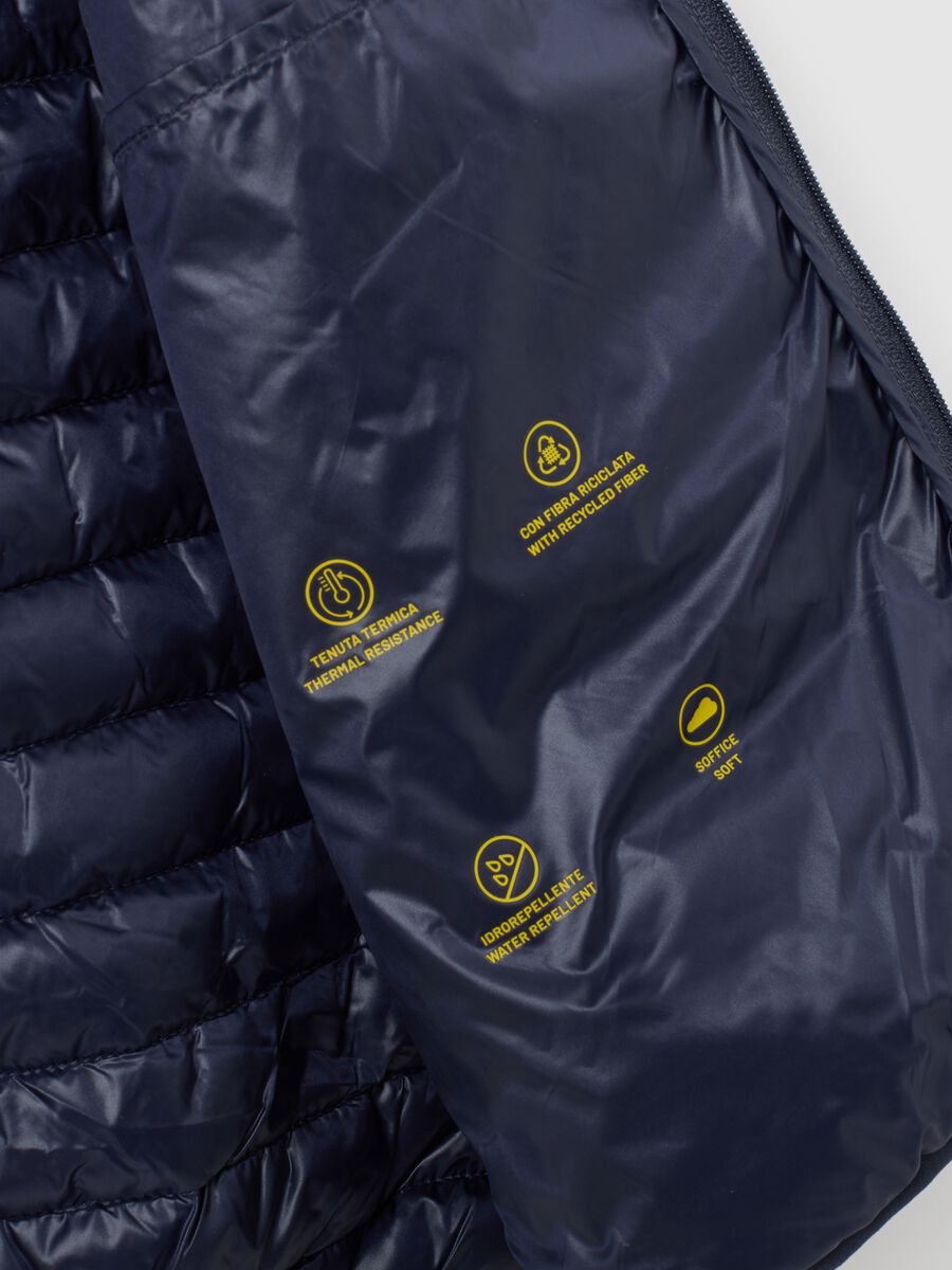 Gilet in blu regular fit_2