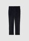 Stretch Velvet Blue Trousers_4