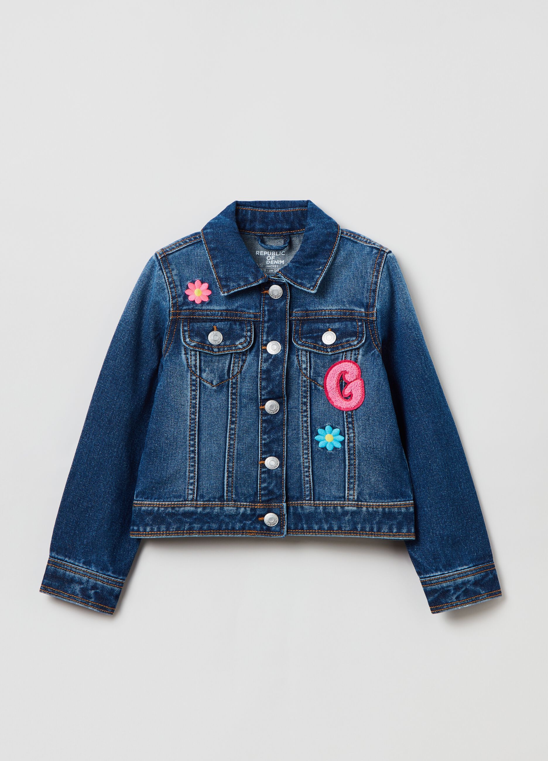Ovs giubbino jeans bambina hotsell