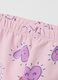 Girls' Pink Stretch Cotton Leggings_2