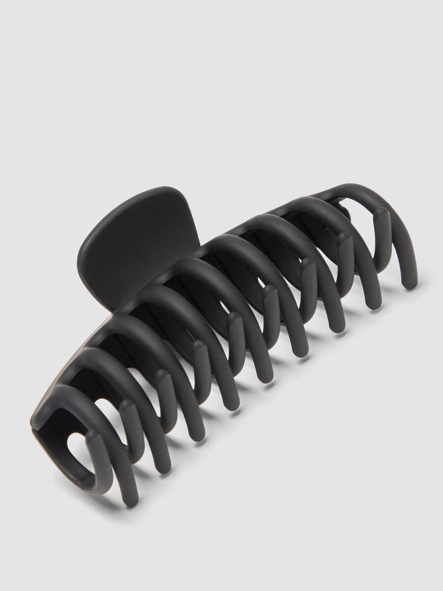 SINCERELY HAIR Large black claw clip_2