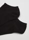 Multipack of short black sports socks in cotton blend_1