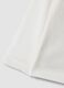 White pure cotton oversized fit T-shirt with skate print for boys_3