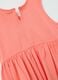 Baby girls&rsquo; orange dress in 100% cotton with regular fit_3