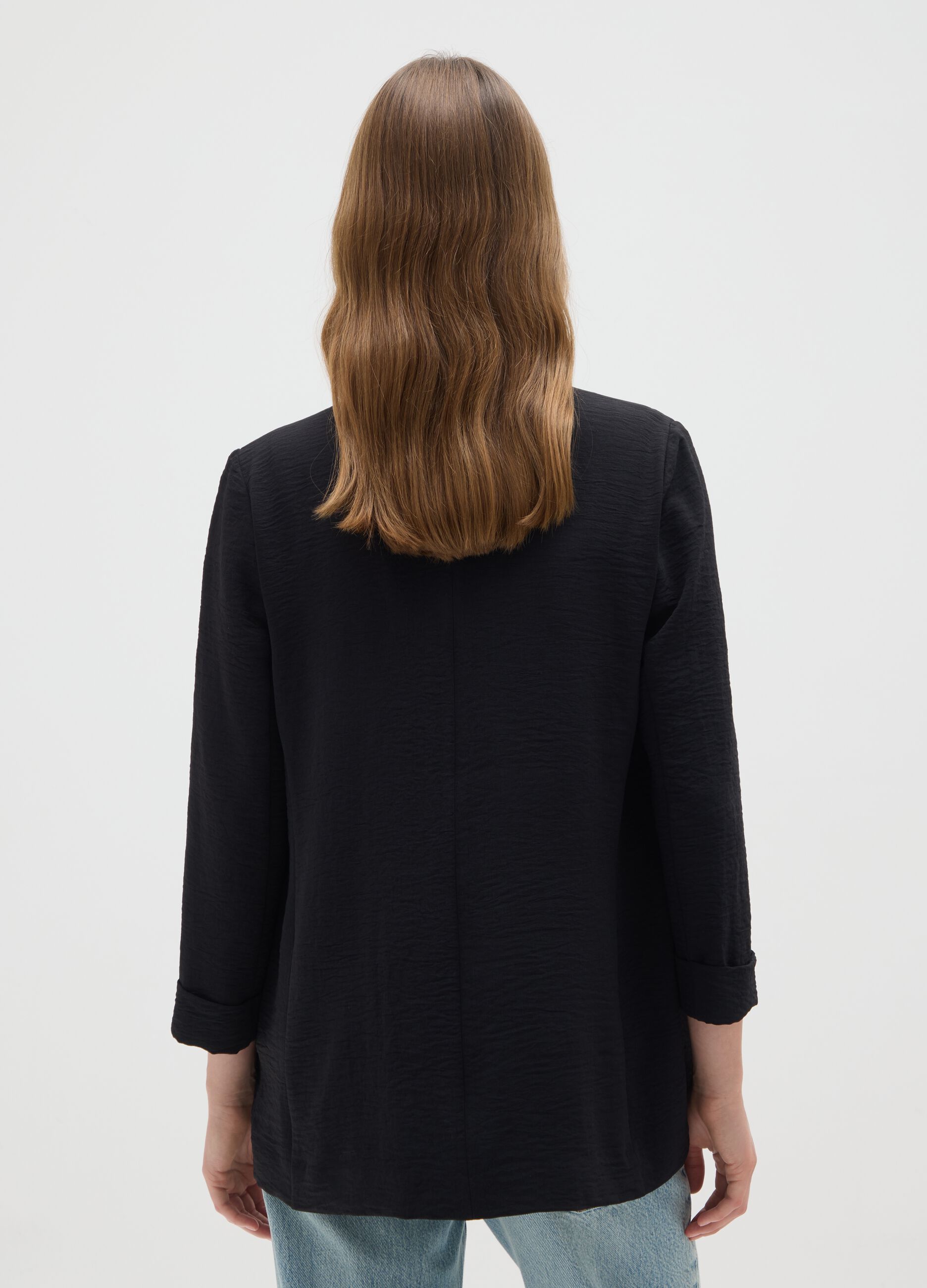 Women's black blazer
