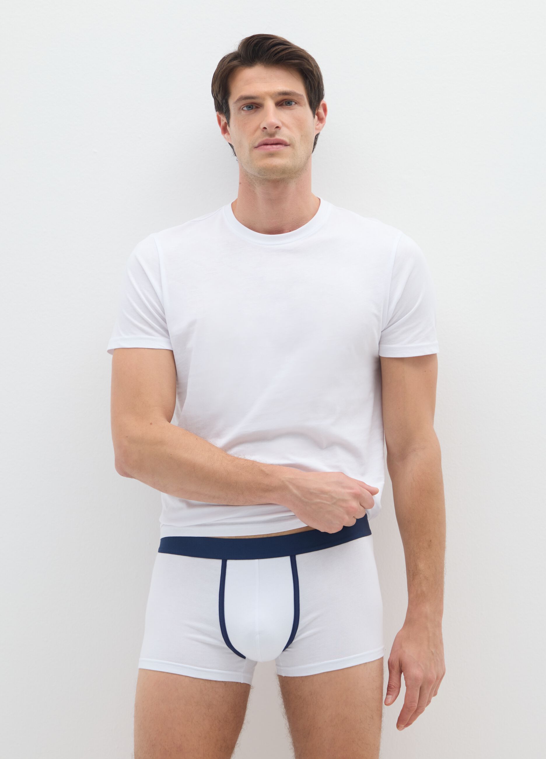 Multicolour Stretch Boxer Tripack