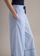 Light blue pure cotton palazzo trousers_3