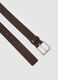 Brown genuine leather belt_1