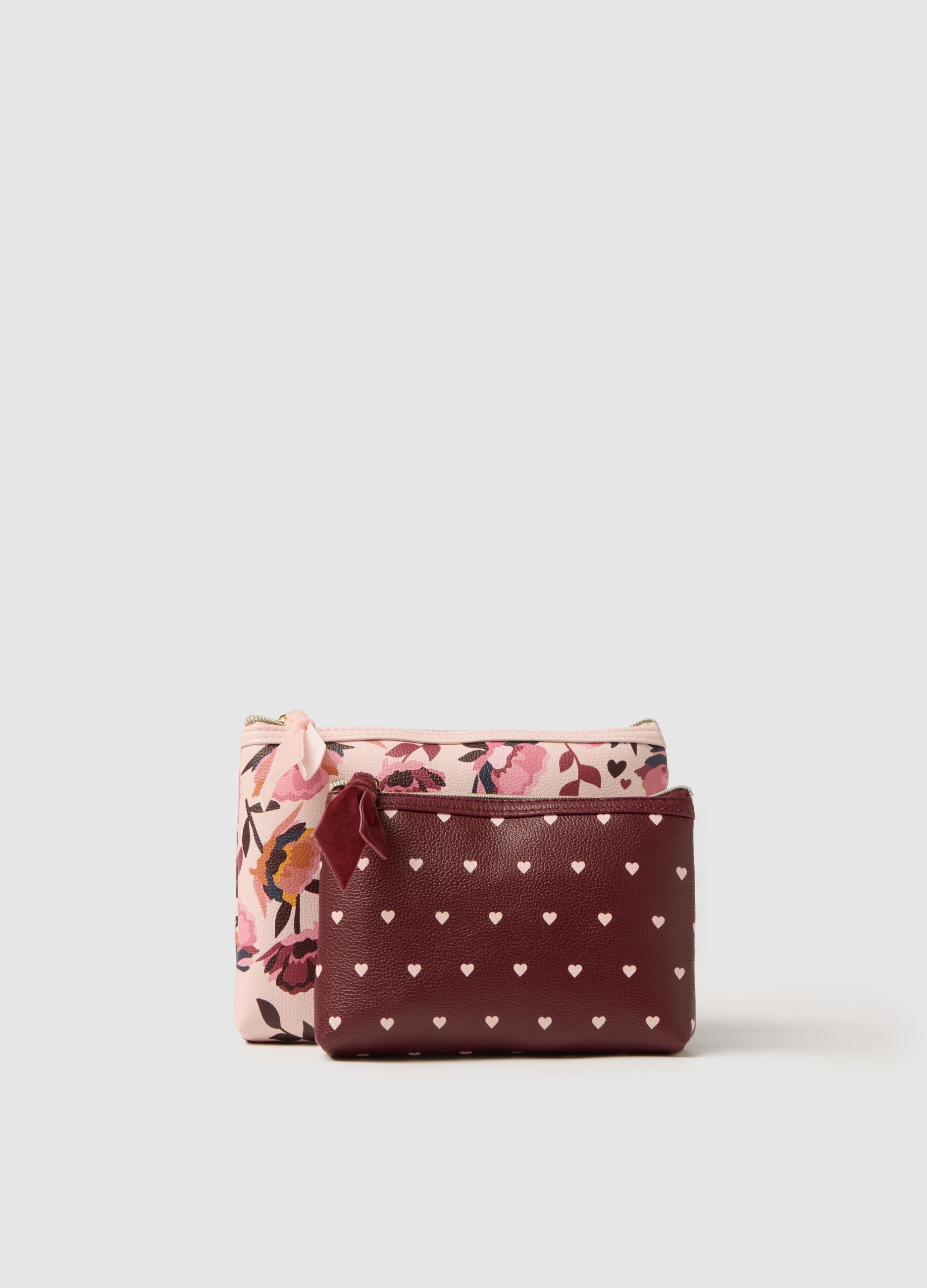 Bipack di pochette multicolor