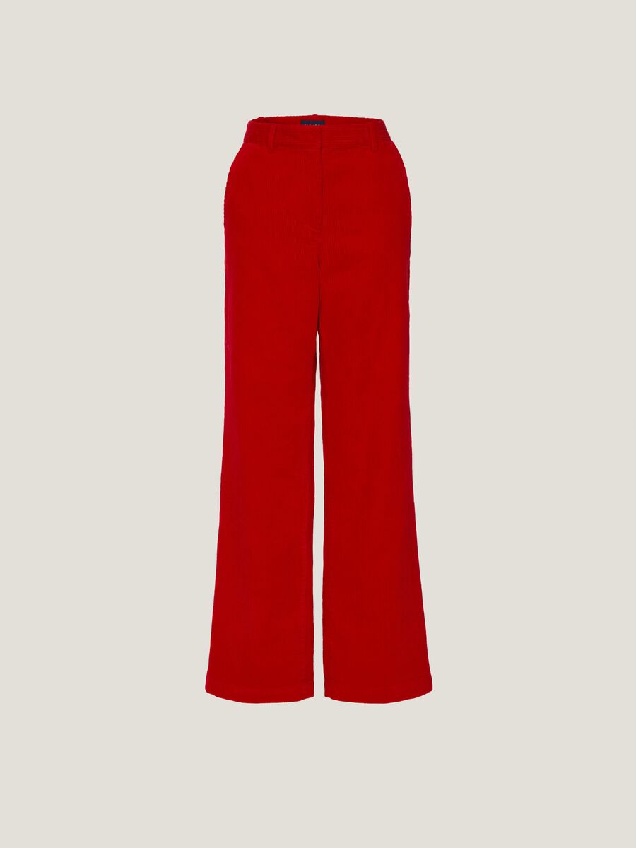 Pantaloni ankle fit in corduroy_3