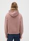 Pink regular fit cotton blend sweatshirt_2