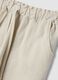 Beige linen-cotton blend trousers_1