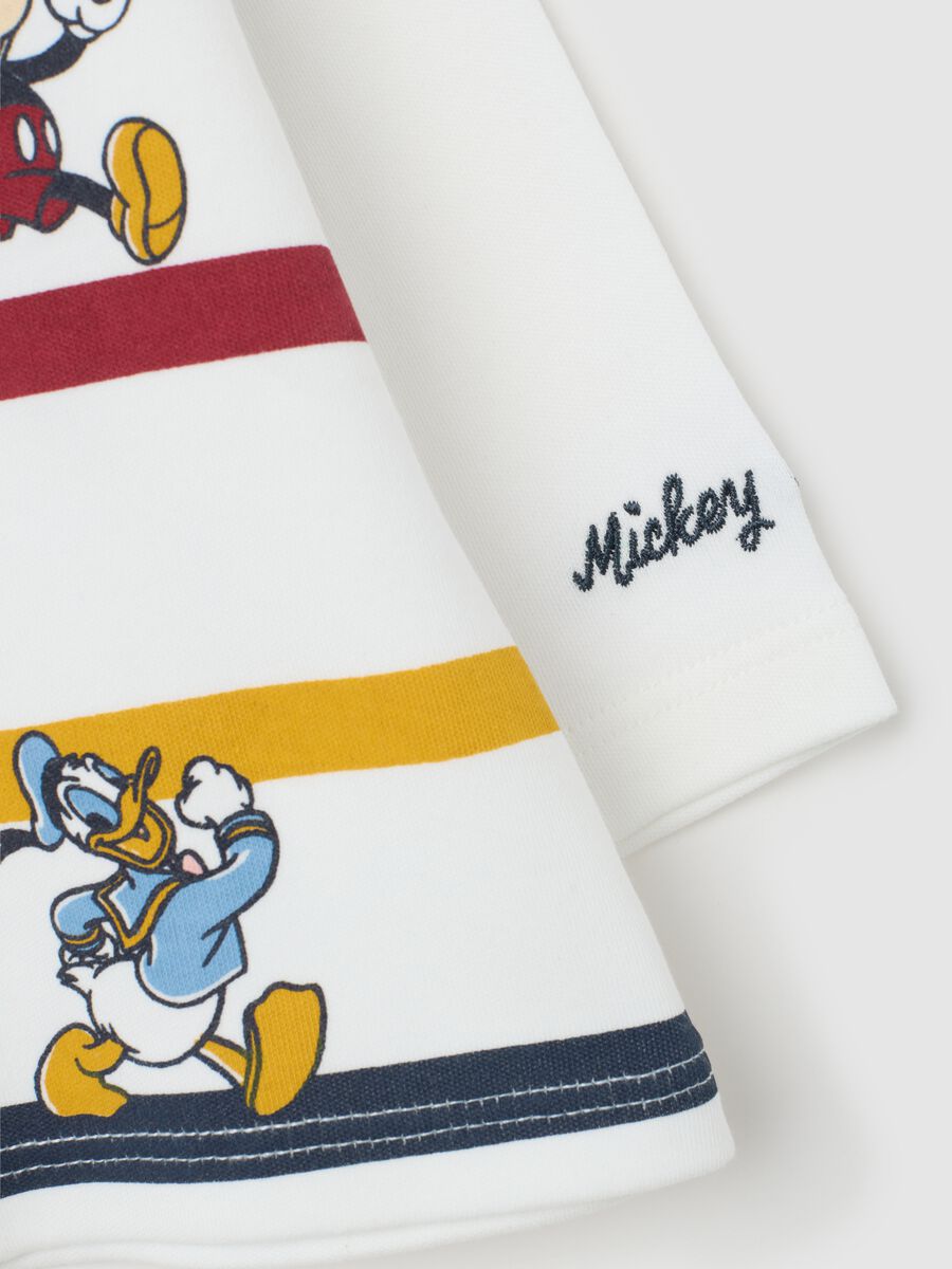 Maglia a maniche lunghe in puro cotone multicolor per neonati_2