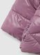 Purple padded jacket for girls_3