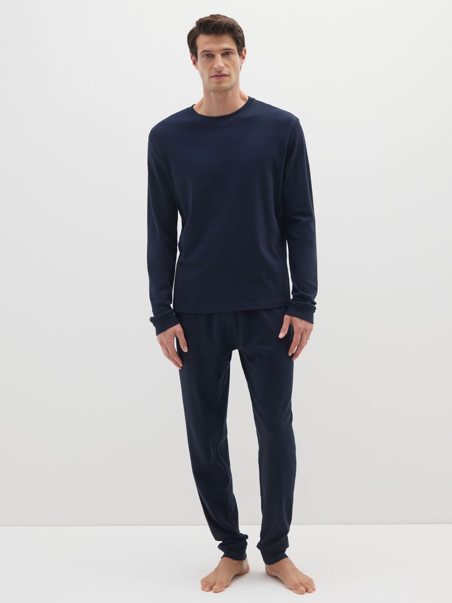 Blue Cotton Pyjama_0