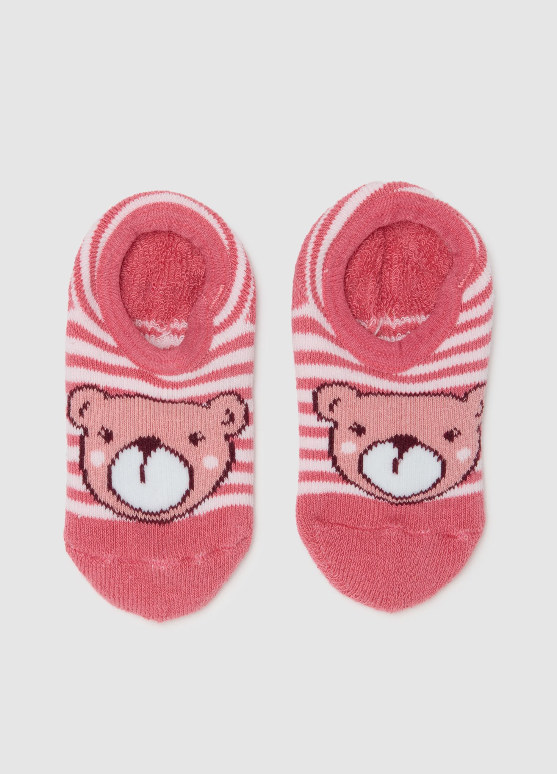 Calze da neonata in cotone multicolor elasticizzate