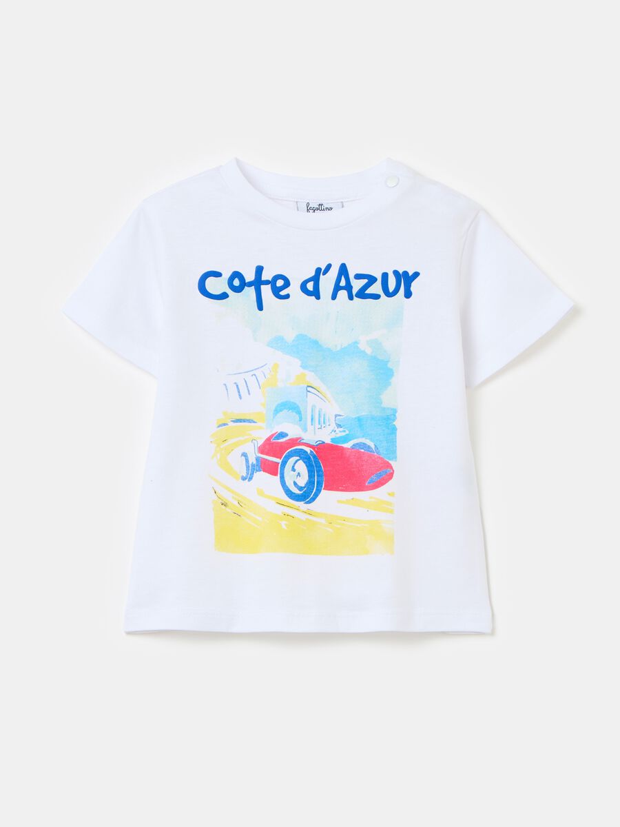 Printed cotton T-shirt_0