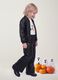 Pantaloni neri wide leg con vita elasticizzata per bambina_4