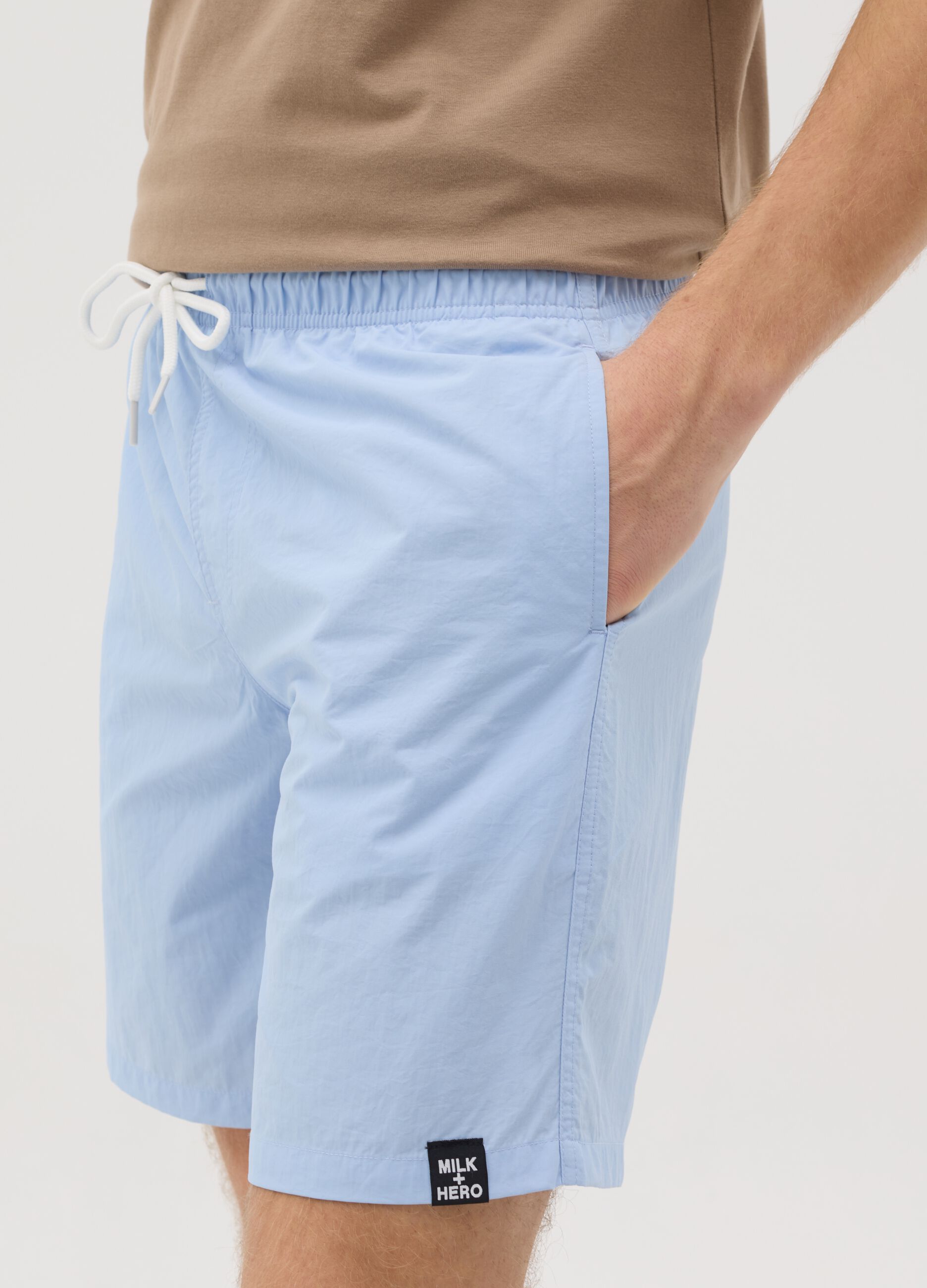 Milk+Hero Blue Swim Shorts