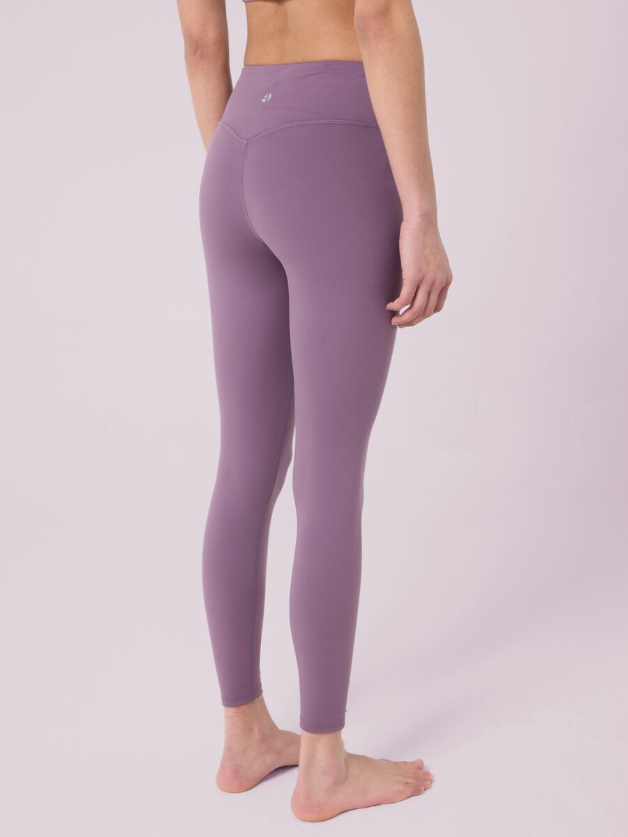 Leggings a vita alta in tessuto tecnico ALTAVIA STUDIO _2