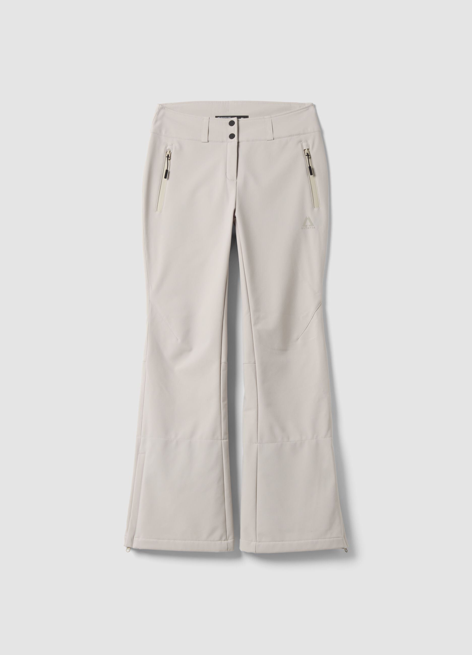 Water-Repellent Softshell Ski Trousers ALTAVIA WITH DEBORAH COMPAGNONI