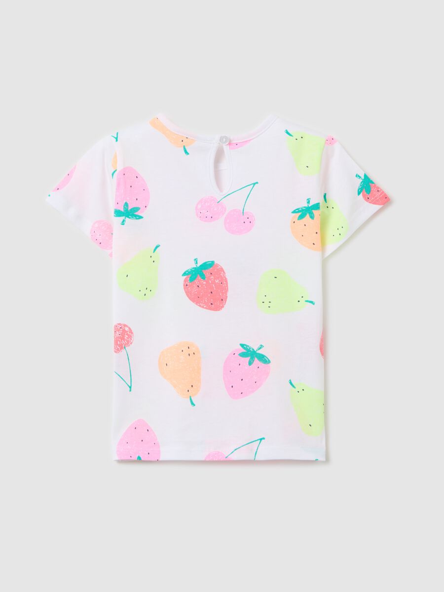 Cotton T-shirt with all-over print_1