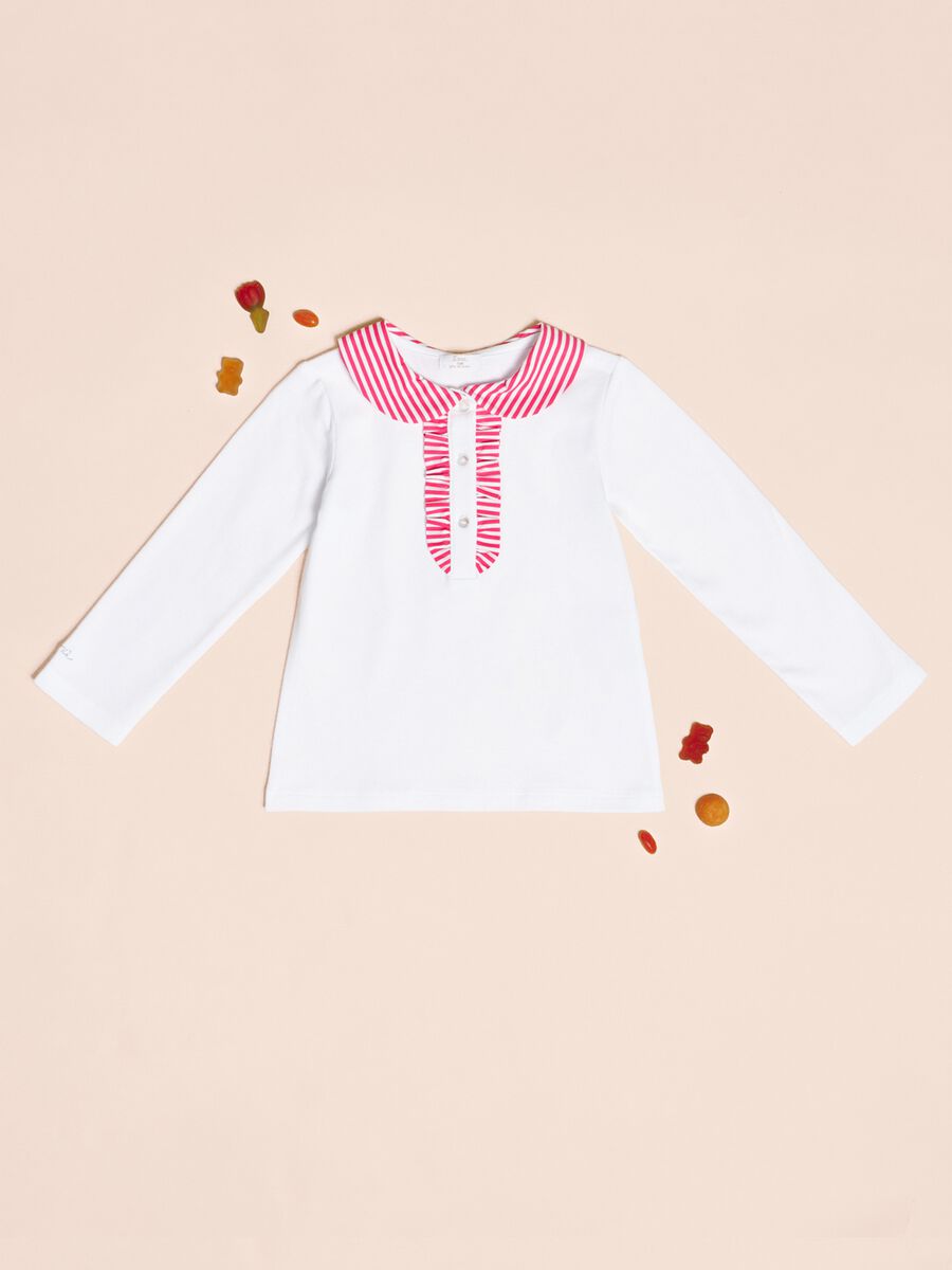 Maglietta in cotone stretch_0