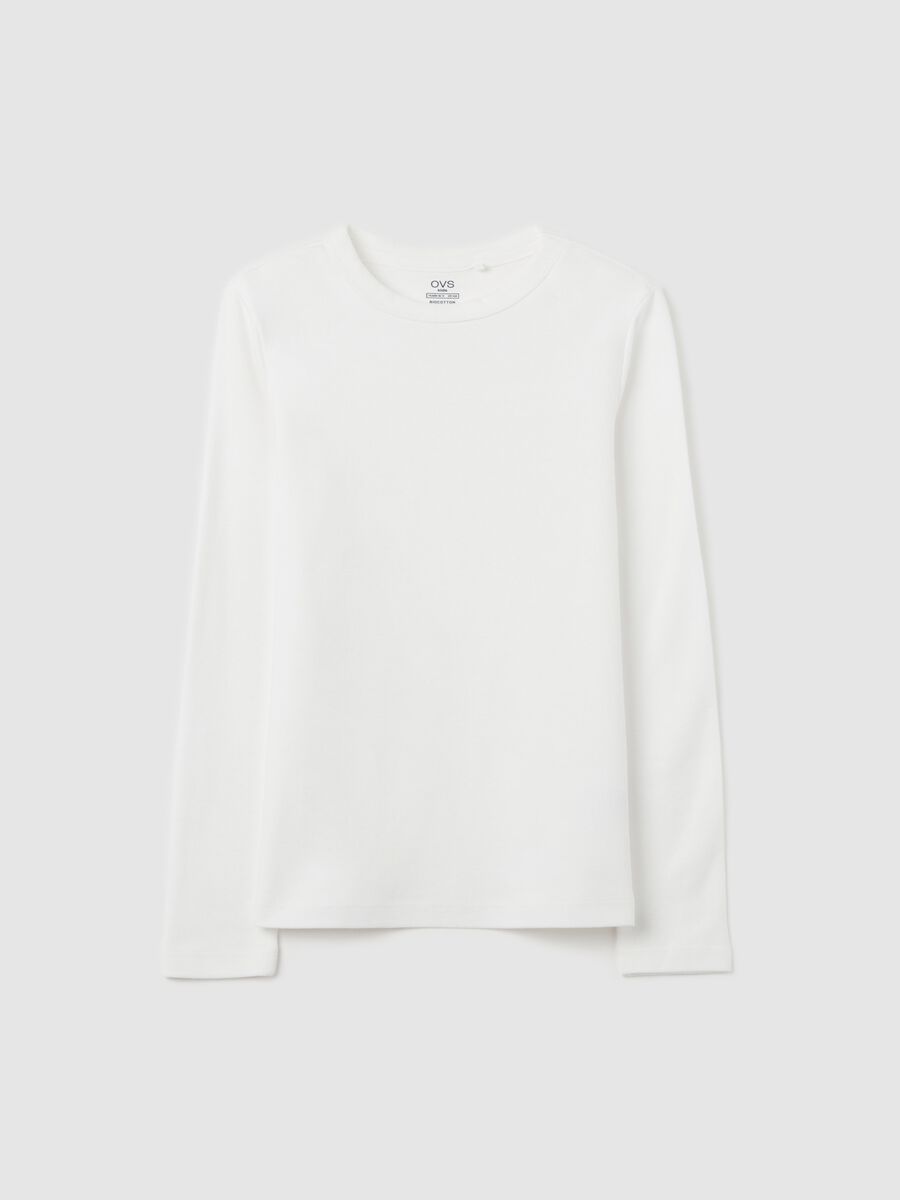 Essential long-sleeved T-shirt in organic cotton_3