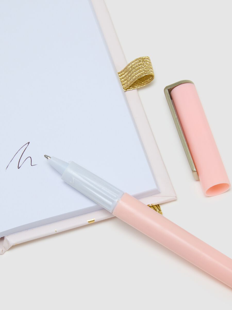 Pink Paper Planner with Astral Decorations_2