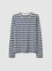 Multicolour striped long sleeve T-shirt, regular fit_4