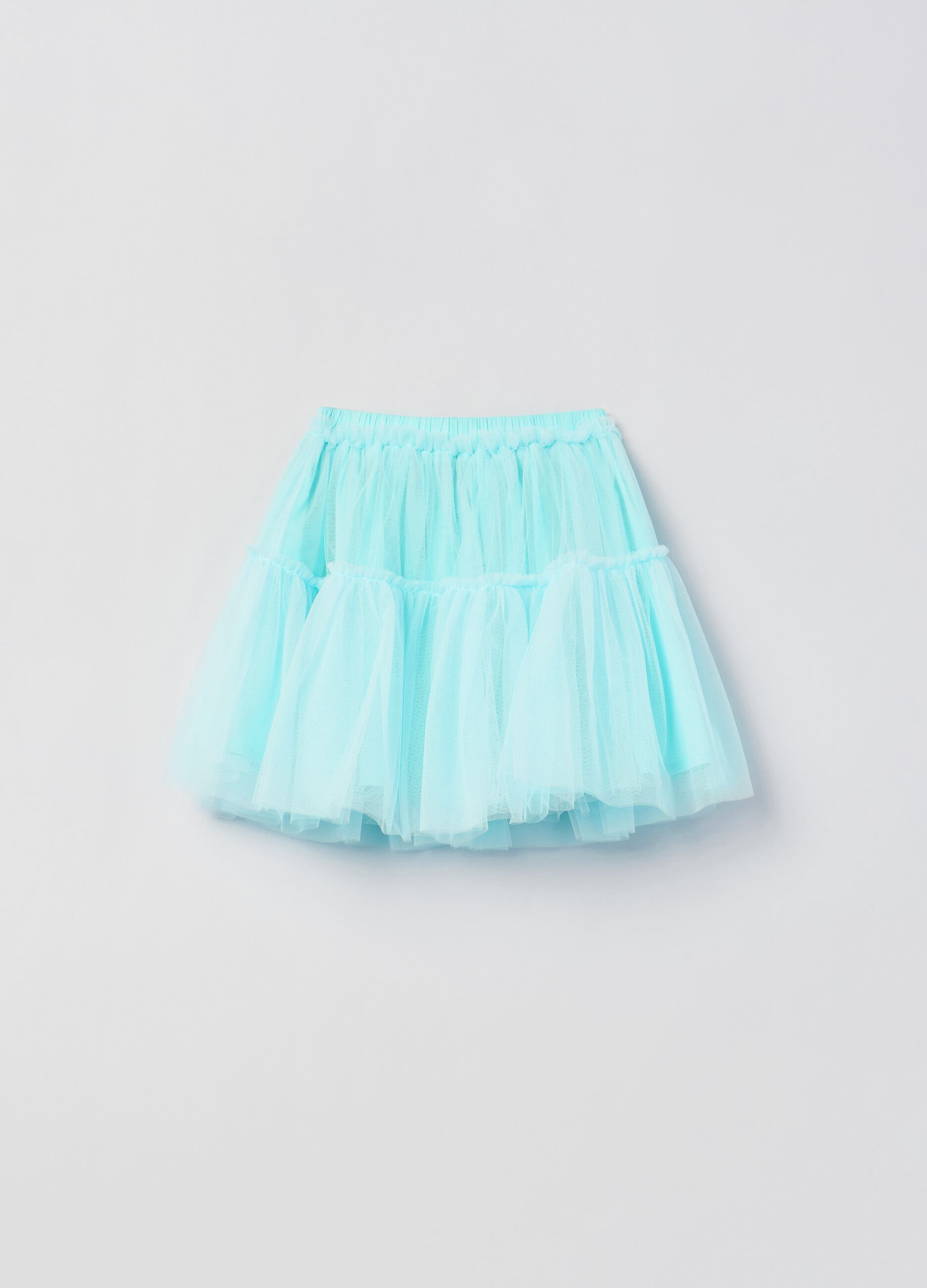 Minigonna in tulle a balze_1