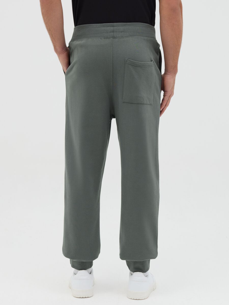 Cotton joggers with drawstring_3