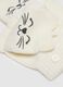 White girls' gloves with embroidery_2