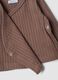 Brown ribbed set in pure organic cotton_3