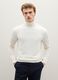 White turtleneck sweater in pure merino wool regular fit_2