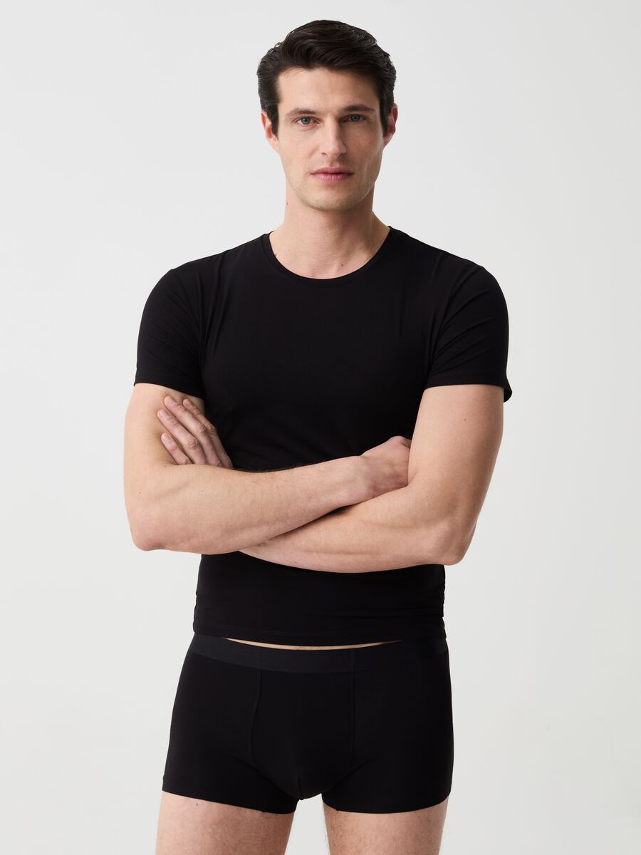 OVS Tech two-pack undershirts in stretch modal_0