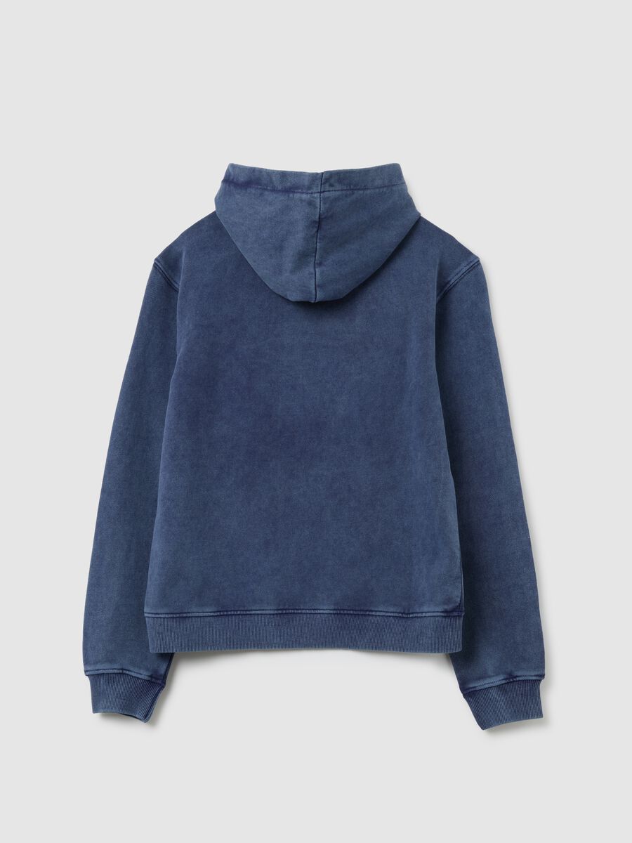 Boy's pure cotton blue regular fit sweatshirt_1