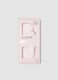 SINCERELY HAIR Pink satin sleep mask_0