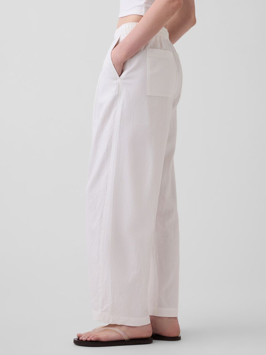 Linen-blend trousers_3