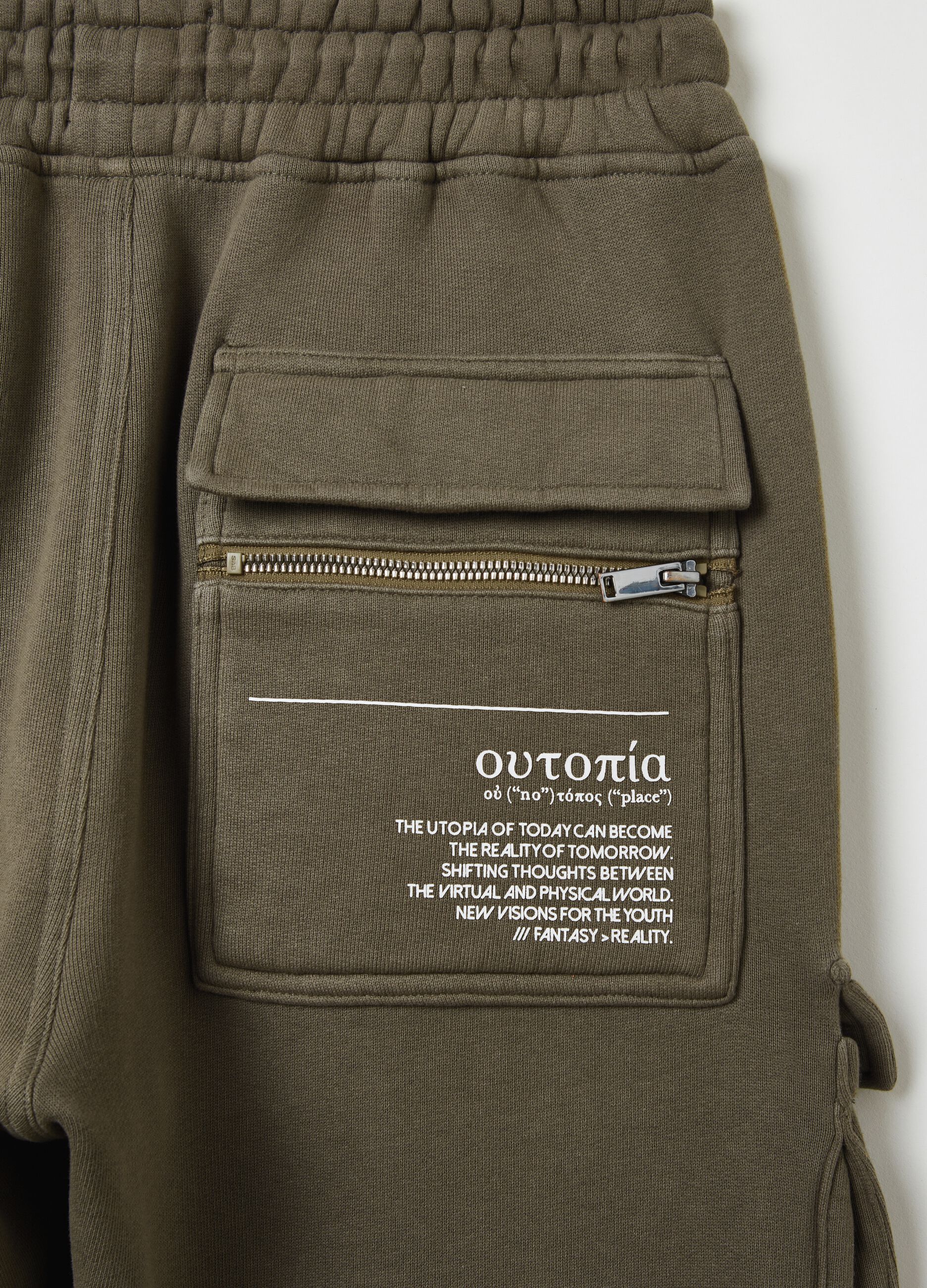 Cargo Sweatpants Military Green_7