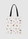 Multicolour Pure Cotton Tote Bag with Emily in Paris Print_1