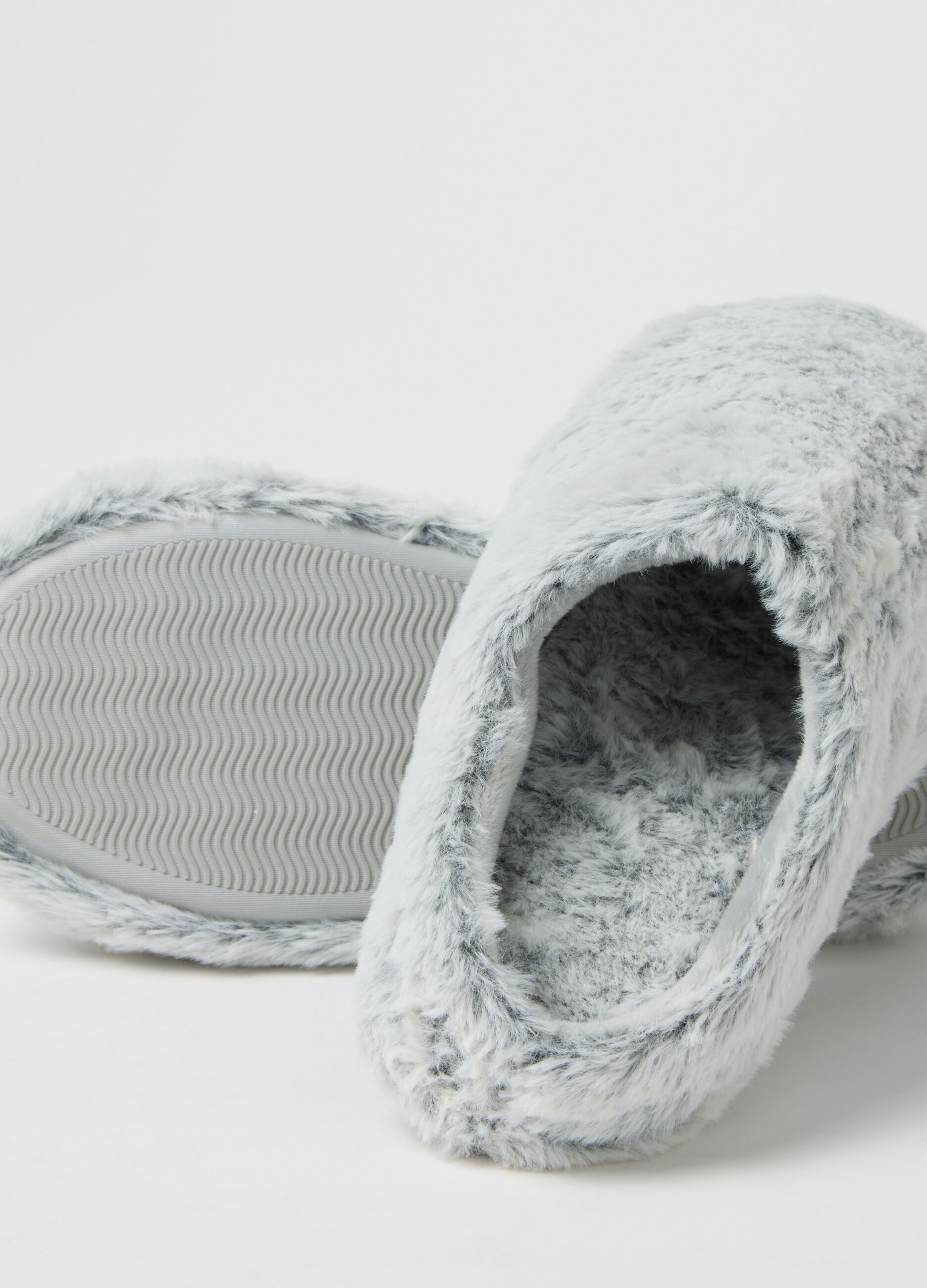 Grey Slippers