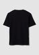 Black The Iconic Tee T-shirt in pure cotton, short sleeves, relaxed fit_5
