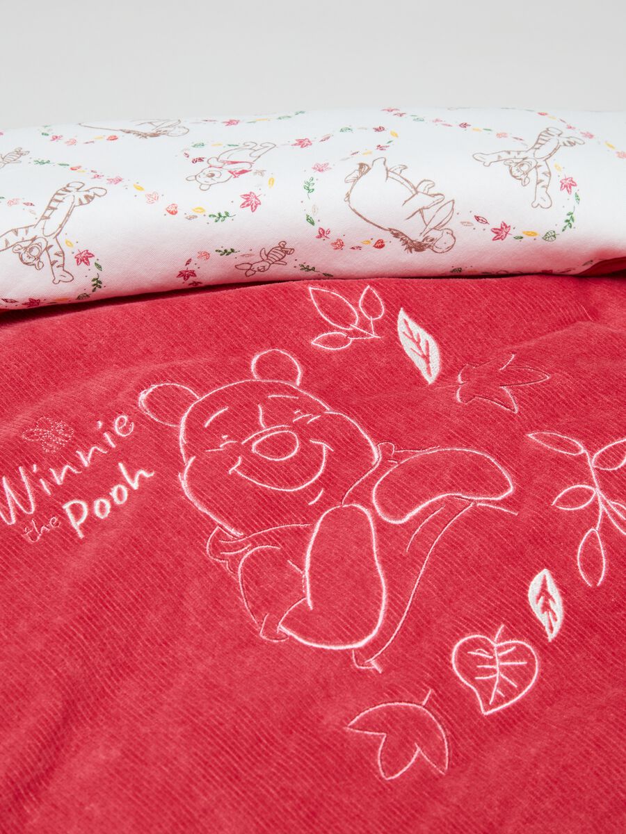 Coperta in velour con ricamo Winnie the Pooh_2