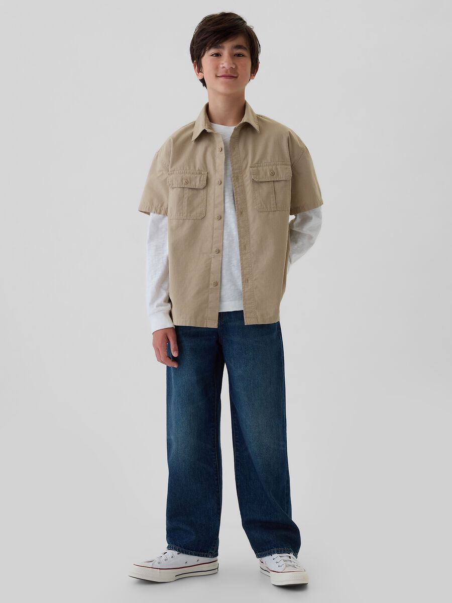 Baggy-fit jeans with five pockets_0