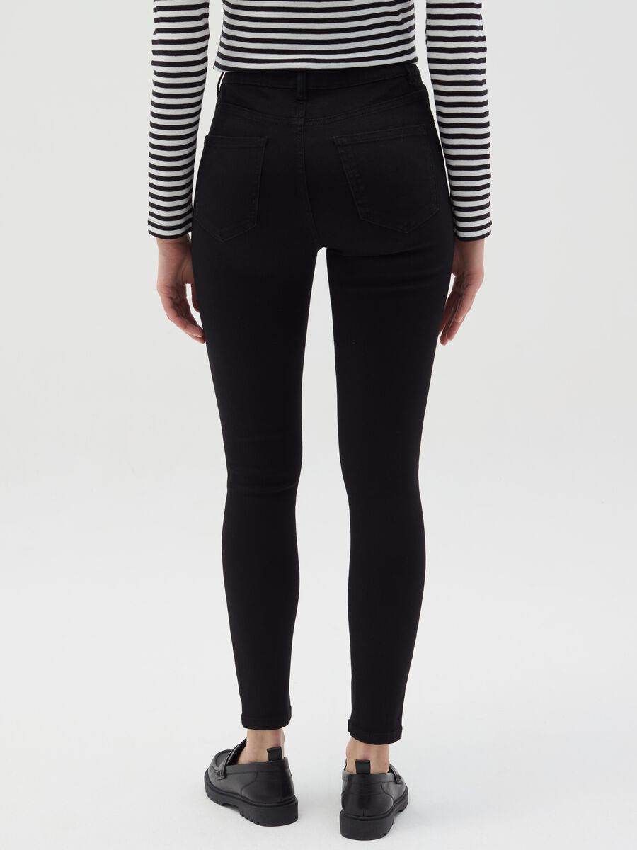 Skinny-fit high rise jeans_3