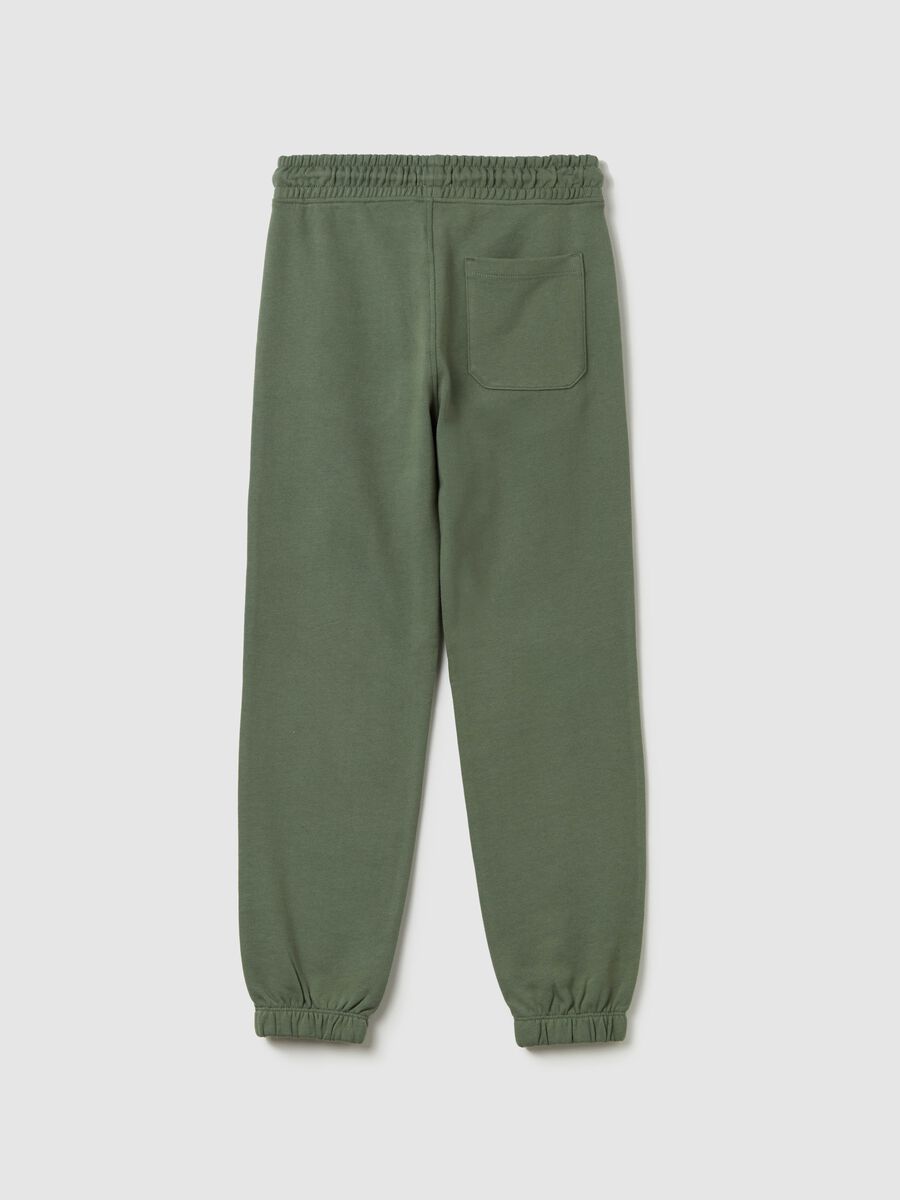 Essential fleece joggers with drawstring_4